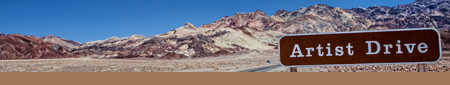 Artist Drive - Death Valley, California